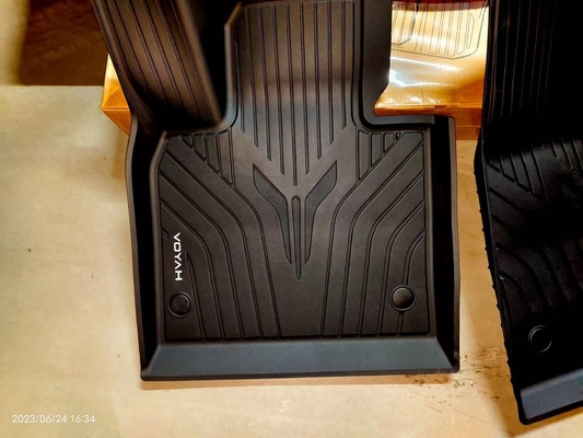 2021- デザインスタイル カモフォレスト VOYAH カーフロアマット TPE素材 梱包 小売