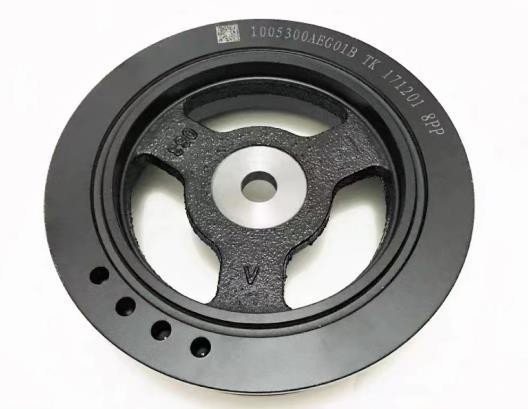 グレートウォール H6 H2 H2S エンジン クランクシャフト ポリー 1005300AEG01B H2用のオートエンジン部品